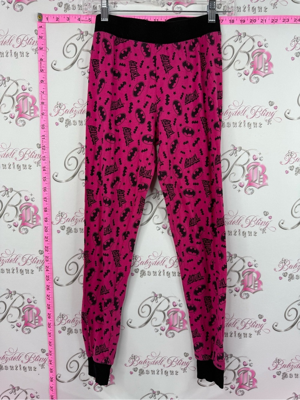 Batgirl leggings DC COMICS Kids Pink Batman Print Lounge Pants